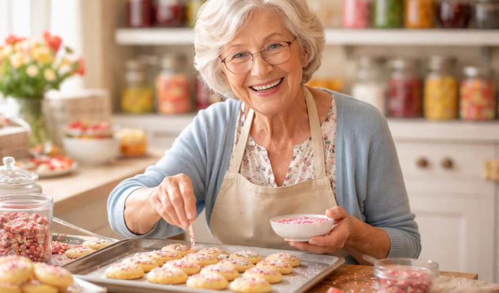 grand-mere-cuisine-friandises-souriante