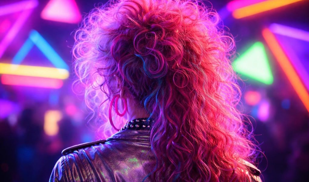 coiffure-annees-80-couleur-vive-neons