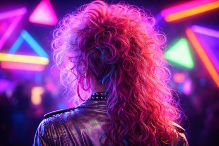 coiffure-annees-80-couleur-vive-neons