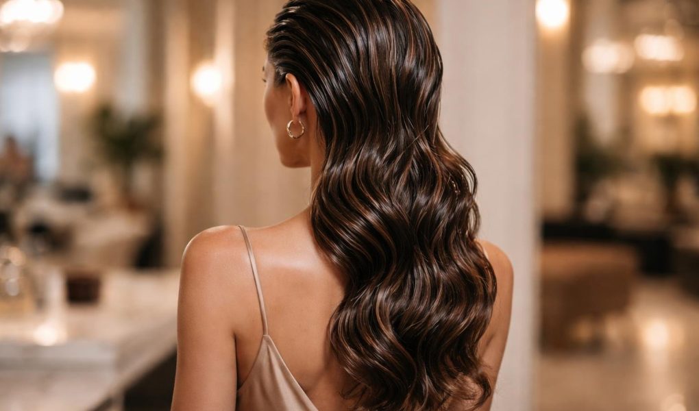 femme-cheveux-effet-mouille-salon-chic