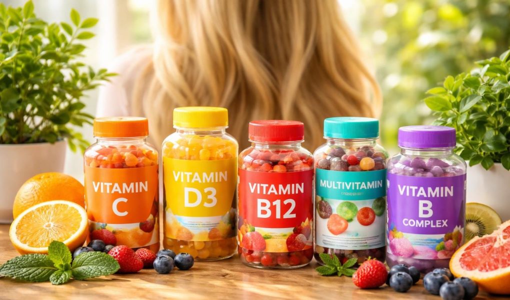 bouteilles-vitamines-fruits-plantes-bois